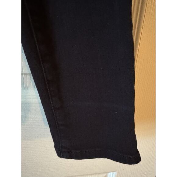 Frame Denim Le Skinny De Jeanne Jeans In Film nor Black Distressed Destroyed 27 - Picture 7 of 11